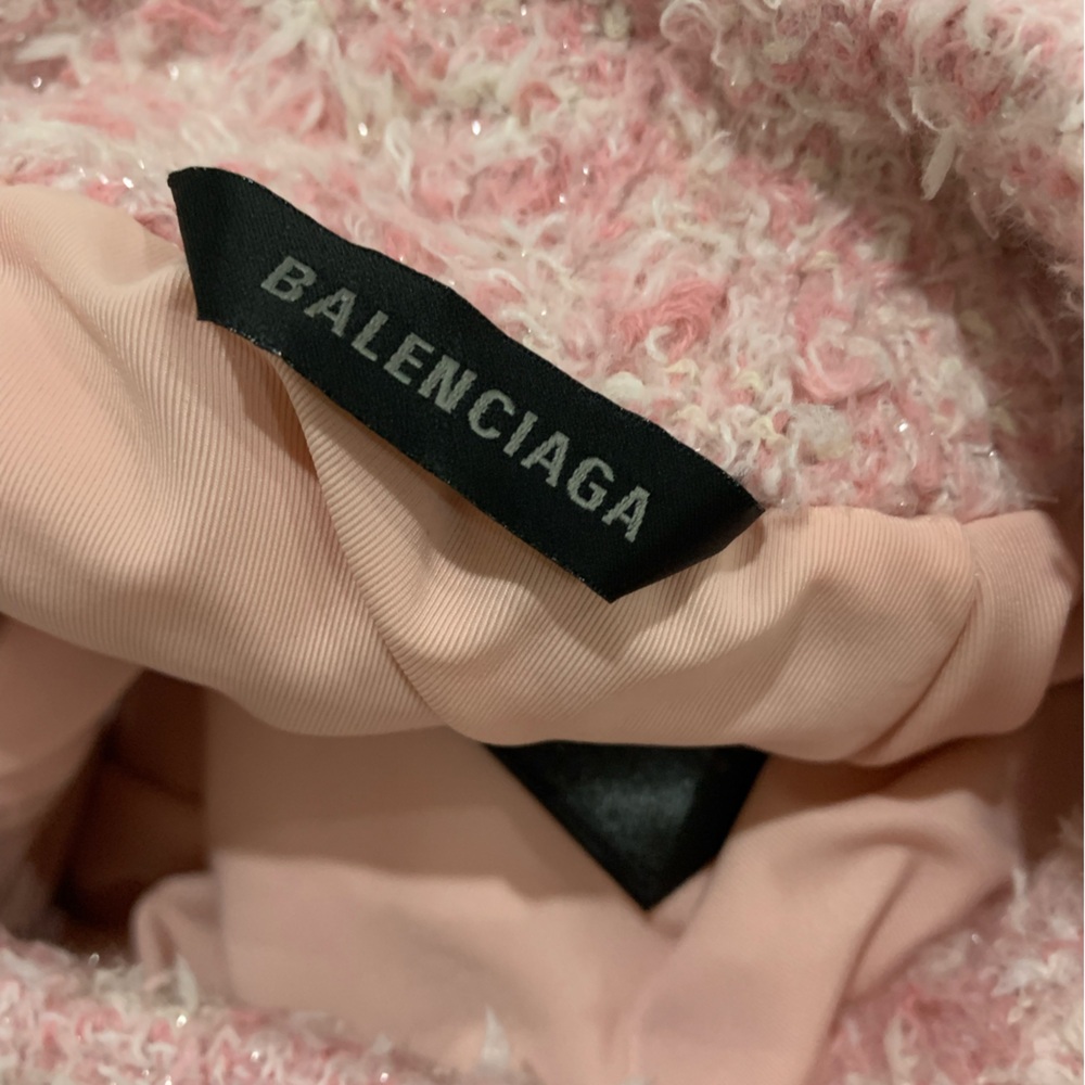 Balenciaga Cotton Tweed Mini Skirt Size XS - Picture 9 of 10